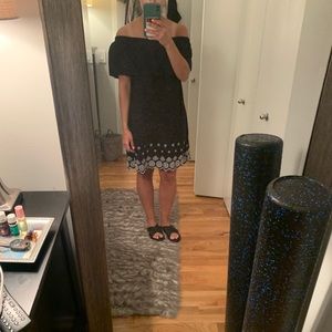 Old navy off the shoulder with floral trim size M